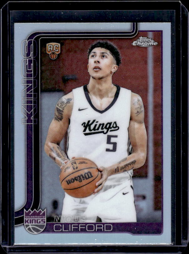 2025-26 Topps Chrome #274 Nique Clifford Refractor