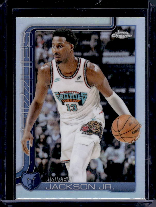 2025-26 Topps Chrome #163 Jaren Jackson Jr. Refractor