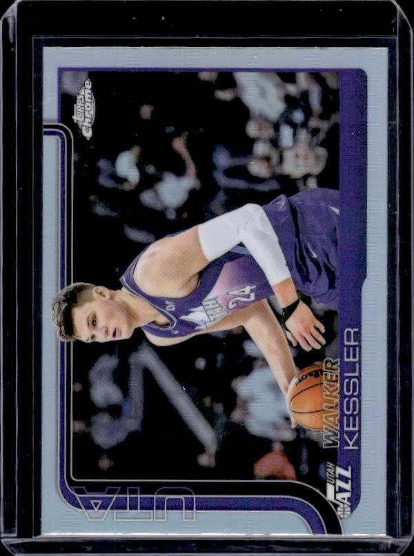 2025-26 Topps Chrome #205 Walker Kessler Refractor