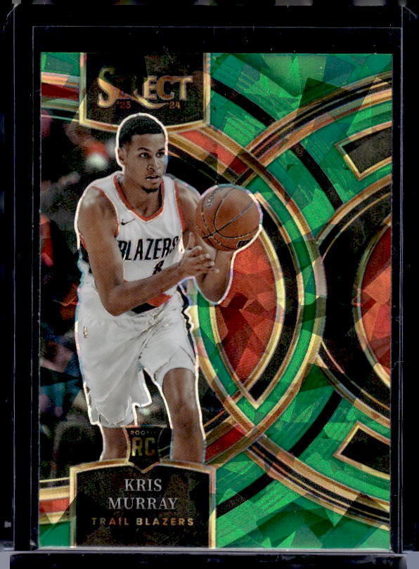 2023-24 Panini Select #120 Kris Murray Green Ice Prizms