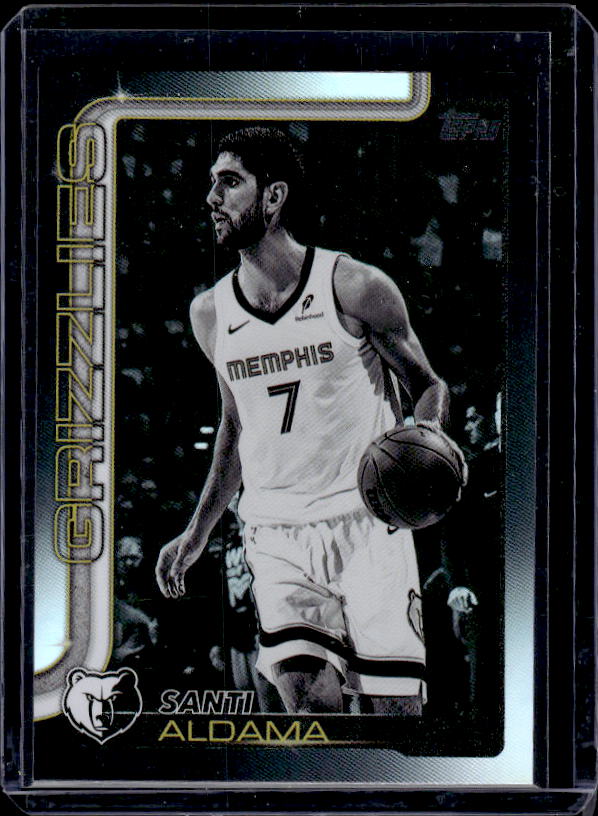2025-26 Topps #187 Santi Aldama Blackout