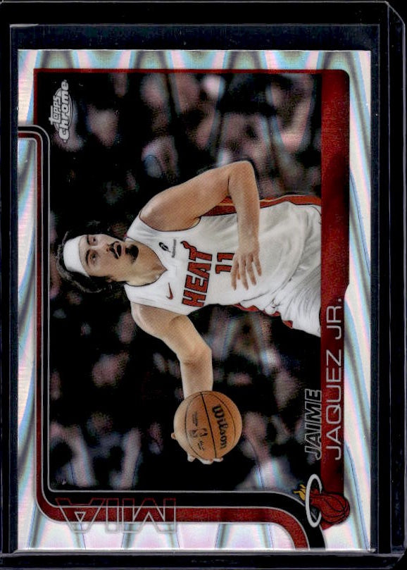 2025-26 Topps Chrome #161 Jaime Jaquez Jr. RayWave Refractor