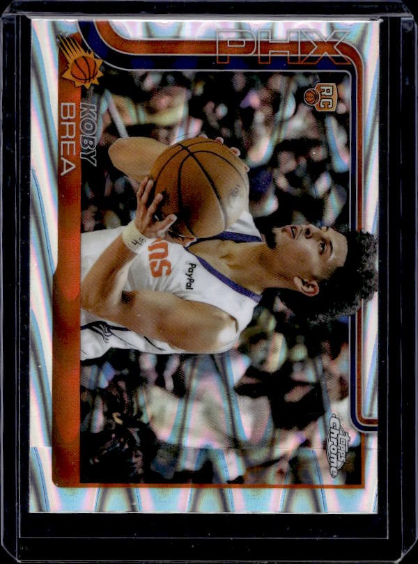 2025-26 Topps Chrome #292 Koby Brea RayWave Refractor