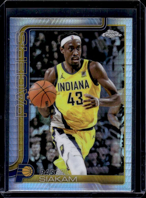 2025-26 Topps Chrome #1 Pascal Siakam Prism Refractor
