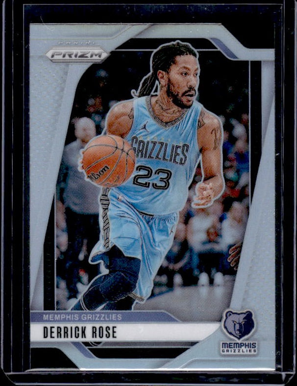 2024-25 Panini Prizm #53 Derrick Rose Prizms Silver