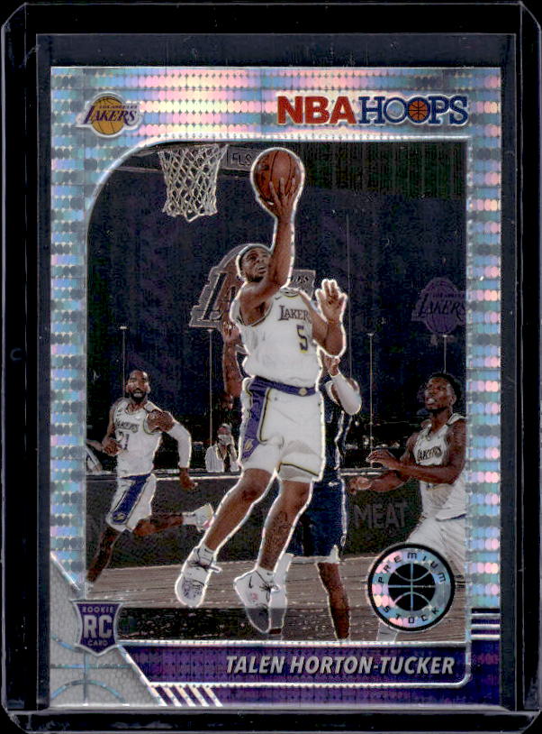 2019-20 Hoops Premium Stock #248 Talen Horton-Tucker Prizms Pulsar