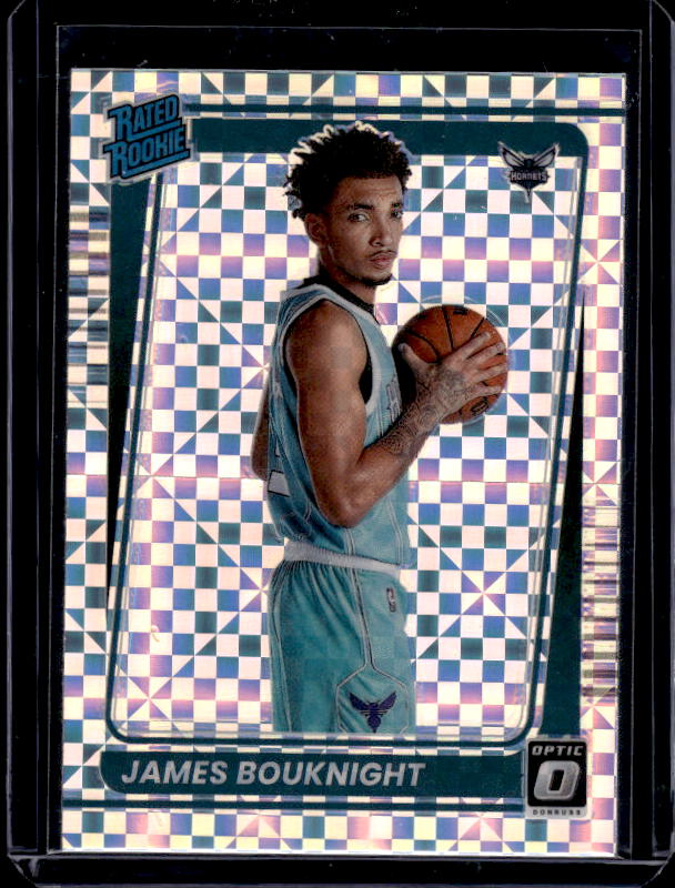 2021-22 Donruss Optic #151 James Bouknight Rated Rookies Checkerboard