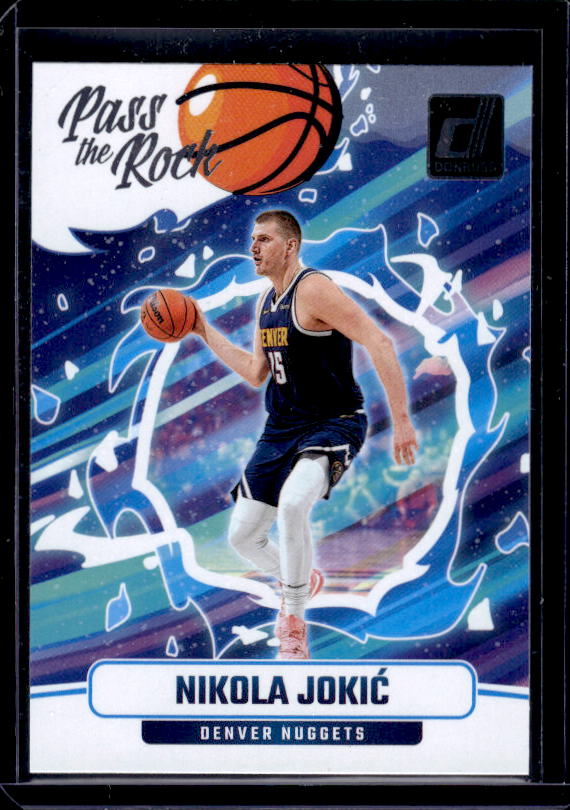 2024-25 Donruss #8 Nikola Jokic Pass the Rock