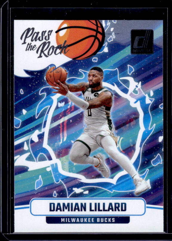 2024-25 Donruss #1 Damian Lillard Pass the Rock