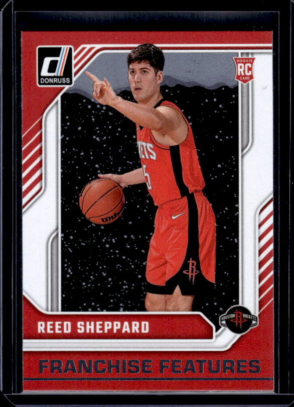 2024-25 Donruss #24 Reed Sheppard Franchise Features