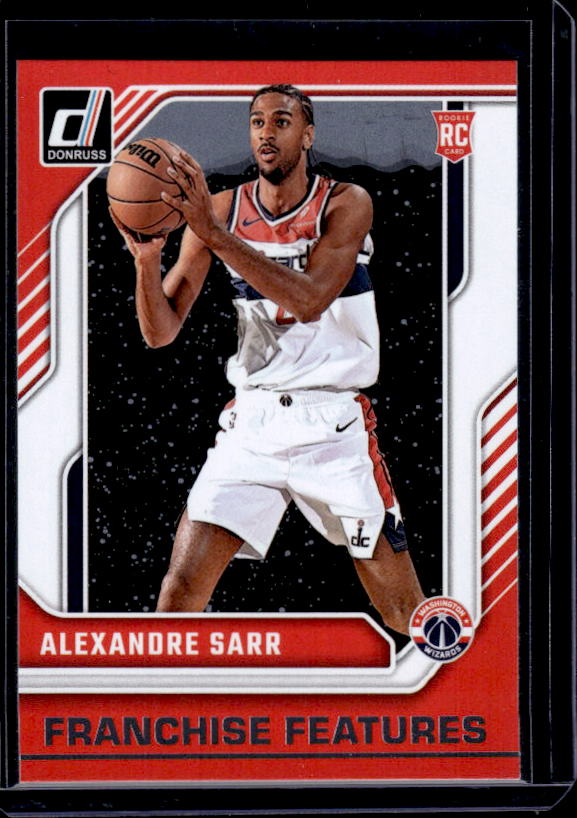 2024-25 Donruss #30 Alexandre Sarr Franchise Features