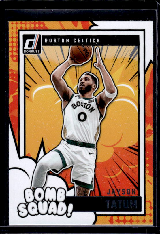 2024-25 Donruss #17 Jayson Tatum Bomb Squad