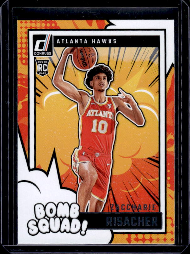 2024-25 Donruss #11 Zaccharie Risacher Bomb Squad