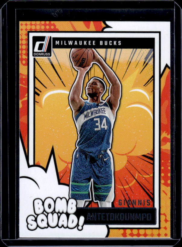 2024-25 Donruss #5 Giannis Antetokounmpo Bomb Squad