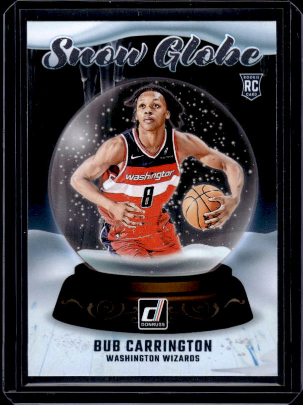 2024-25 Donruss #34 Bub Carrington Snow Globe