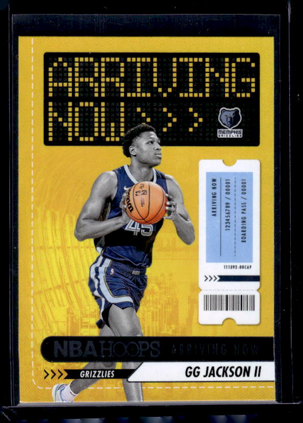 2023-24 Hoops #11 GG Jackson II Arriving Now
