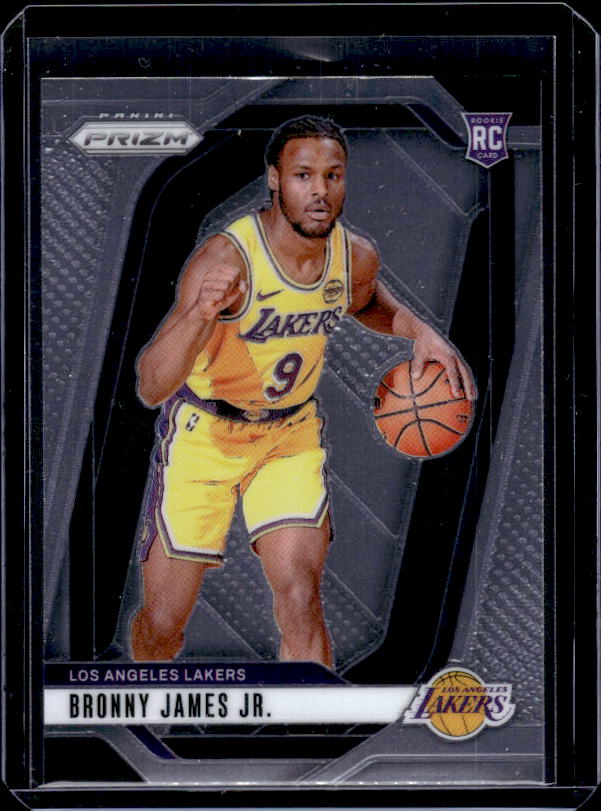 2024-25 Panini Prizm #243 Bronny James Jr.