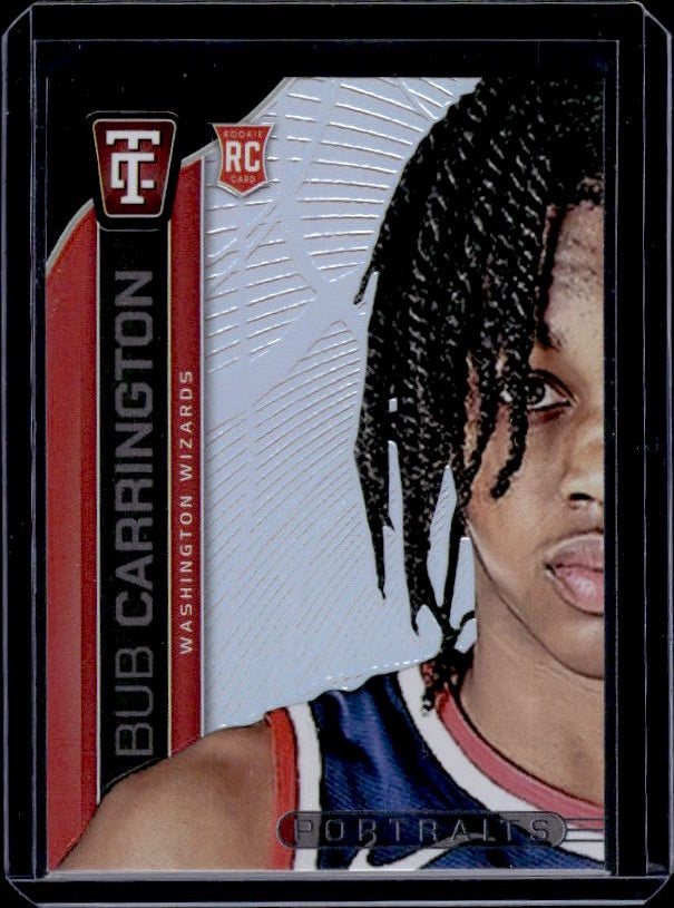 2024-25 Panini Totally Certified #21 Bub Carrington Portraits