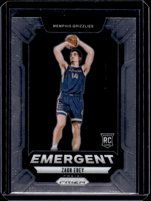 2024-25 Panini Prizm #16 Zach Edey Emergent