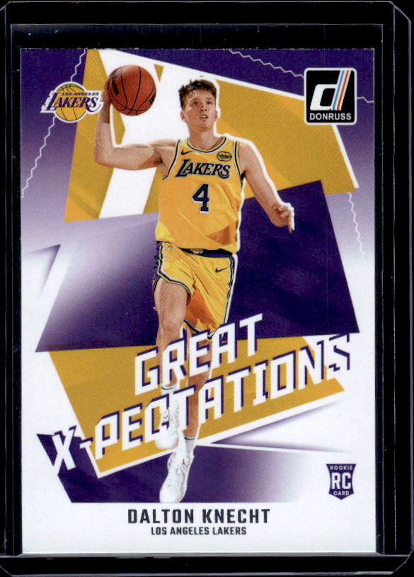 2024-25 Donruss #3 Dalton Knecht Great X-Pectations