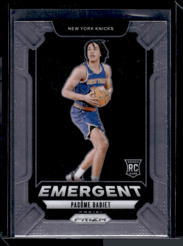 2024-25 Panini Prizm #28 Pacome Dadiet Emergent