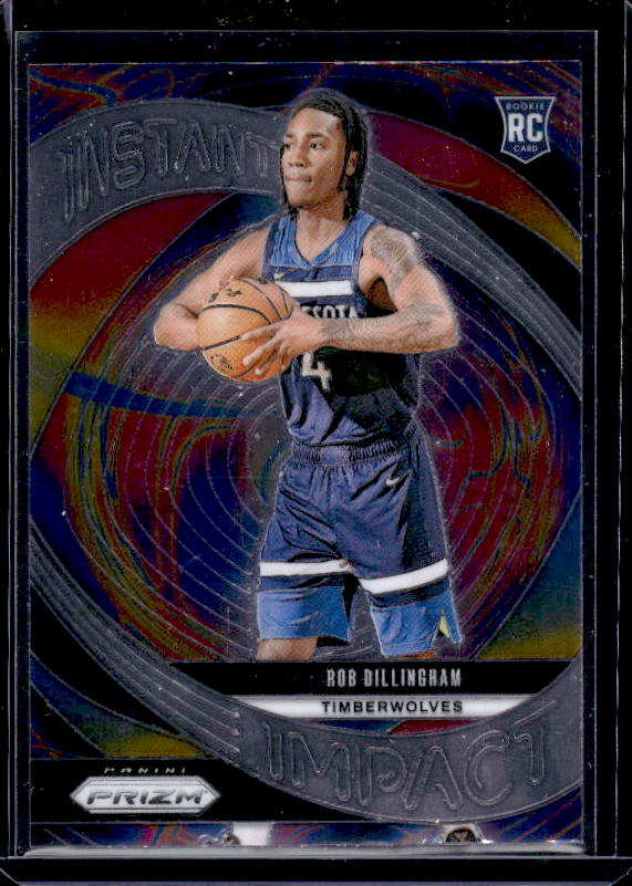 2024-25 Panini Prizm #8 Rob Dillingham Instant Impact