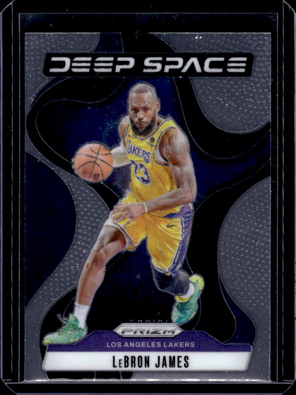 2024-25 Panini Prizm #5 LeBron James Deep Space