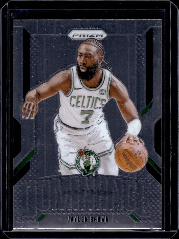 2024-25 Panini Prizm #6 Jaylen Brown Dominance