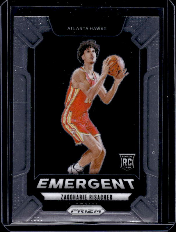 2024-25 Panini Prizm #6 Zaccharie Risacher Emergent