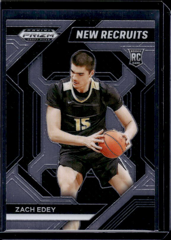 2024 Panini Prizm Draft Picks #25 Zach Edey New Recruits