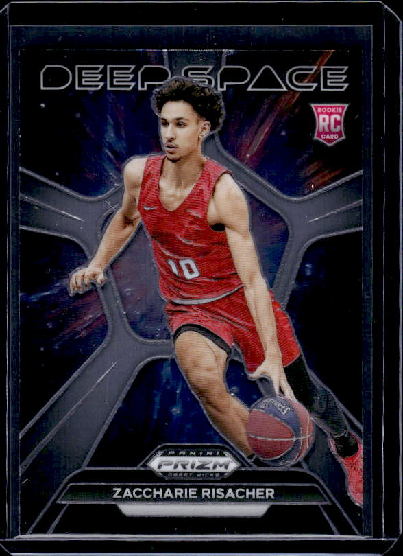 2024 Panini Prizm Draft Picks #12 Zaccharie Risacher Deep Space