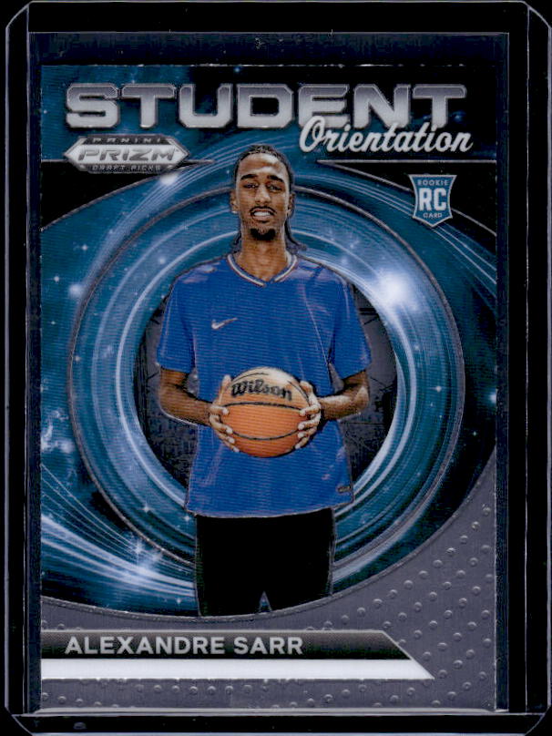 2024 Panini Prizm Draft Picks #17 Alexandre Sarr Student Orientation