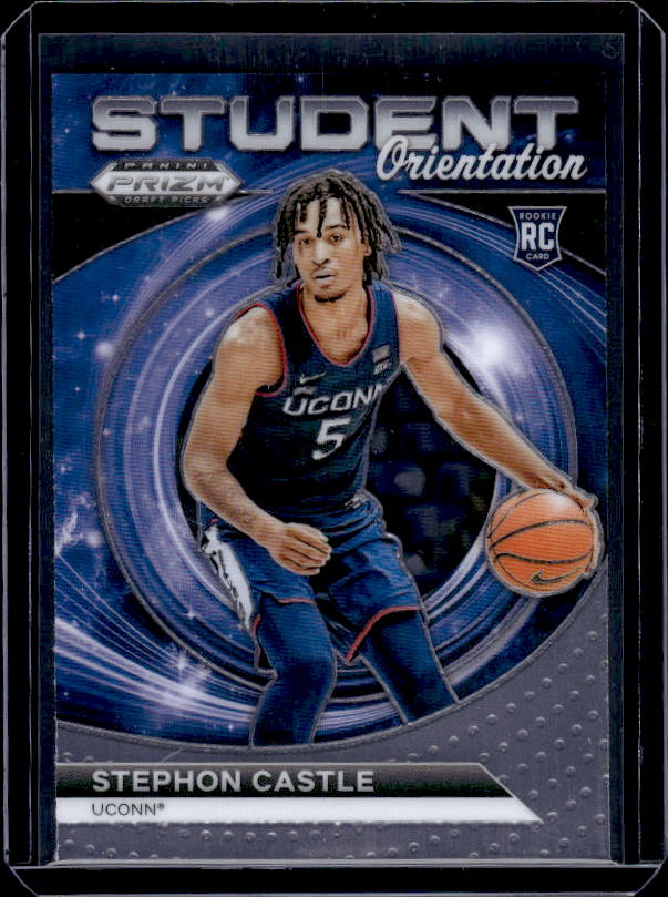 2024 Panini Prizm Draft Picks #13 Stephon Castle Student Orientation