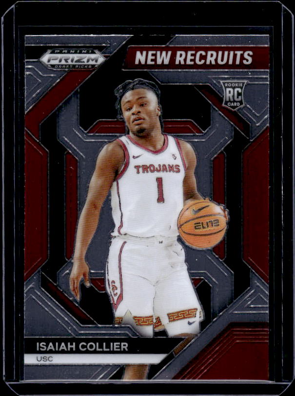 2024 Panini Prizm Draft Picks #12 Isaiah Collier New Recruits