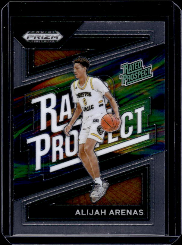 2024 Panini Prizm Draft Picks #6 Alijah Arenas Rated Prospect