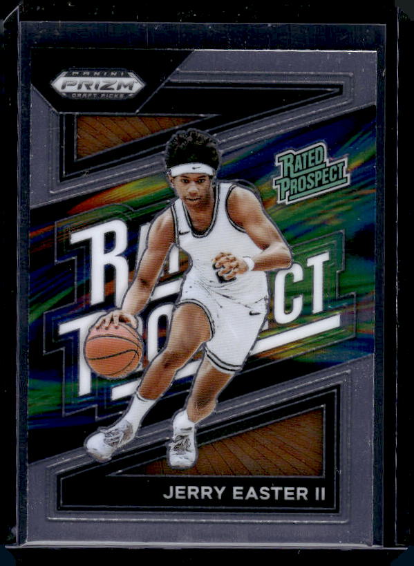 2024 Panini Prizm Draft Picks #9 Jerry Easter II Rated Prospect Prizms Silver