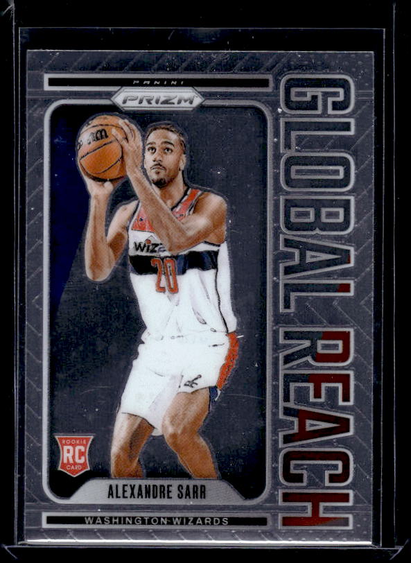 2024-25 Panini Prizm #10 Alexandre Sarr Global Reach