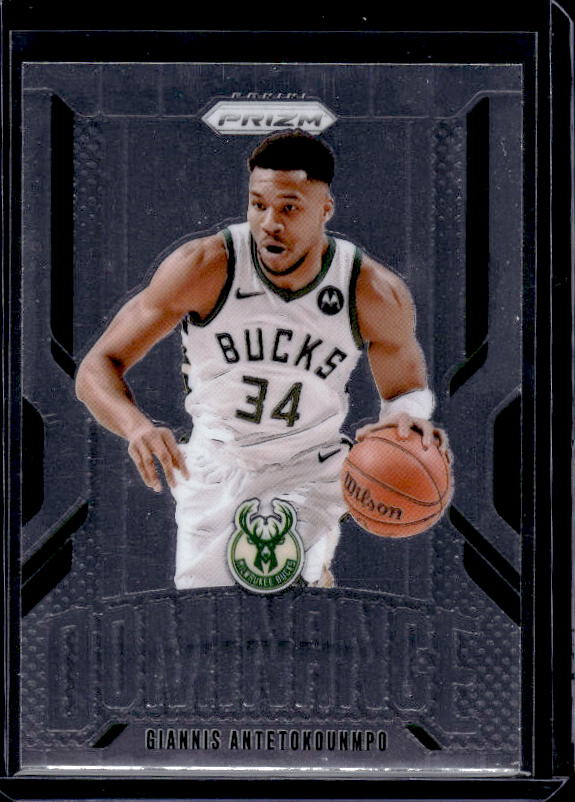 2024-25 Panini Prizm #4 Giannis Antetokounmpo Dominance