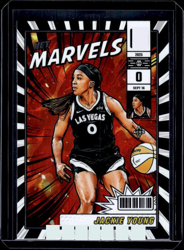 2025 Donruss WNBA #15 Jackie Young Net Marvels