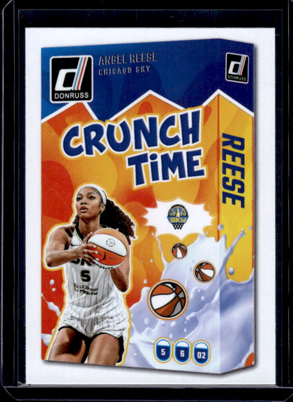 2025 Donruss WNBA #7 Angel Reese Crunch Time