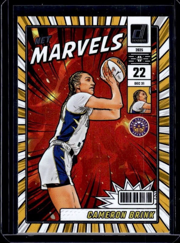 2025 Donruss WNBA #9 Cameron Brink Net Marvels