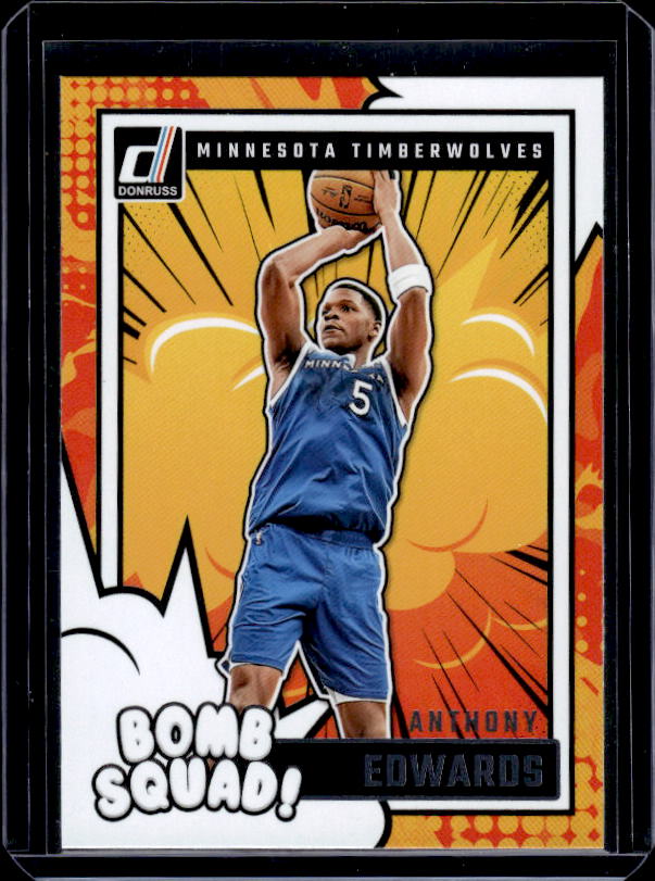 2024-25 Donruss #13 Anthony Edwards Bomb Squad