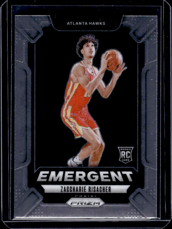 2024-25 Panini Prizm #6 Zaccharie Risacher Emergent