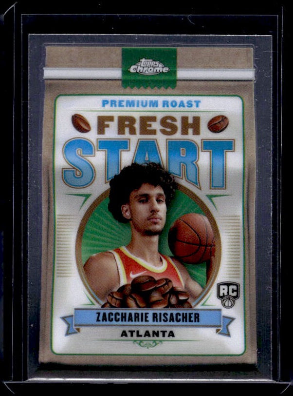 2024-25 Topps Chrome - Fresh Start #FS-1 Zaccharie Risacher