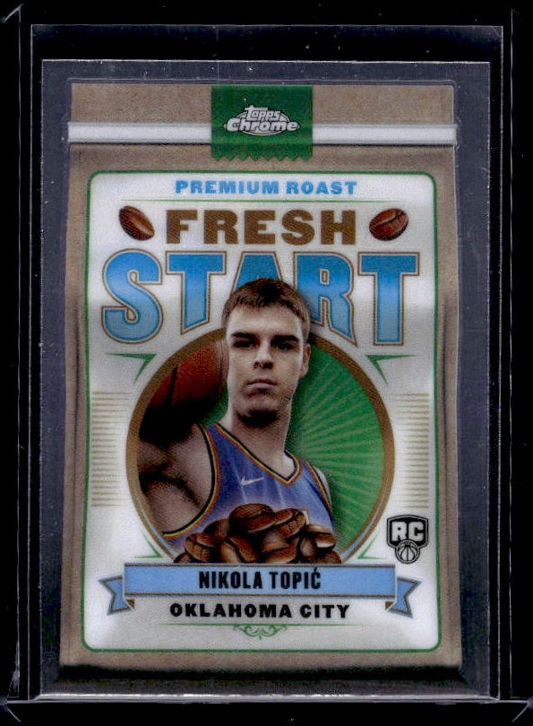 2024-25 Topps Chrome - Fresh Start #FS-9 Nikola Topić