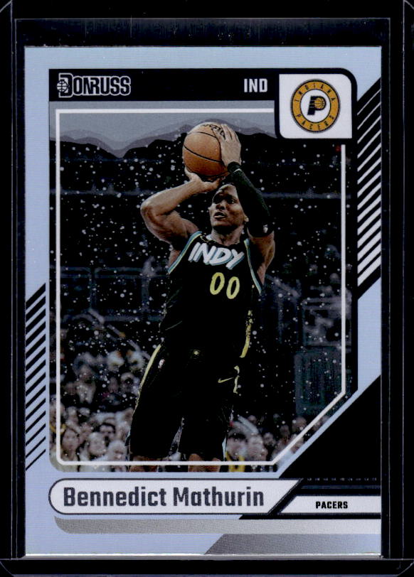 2024-25 Donruss #127 Bennedict Mathurin Holo Winter