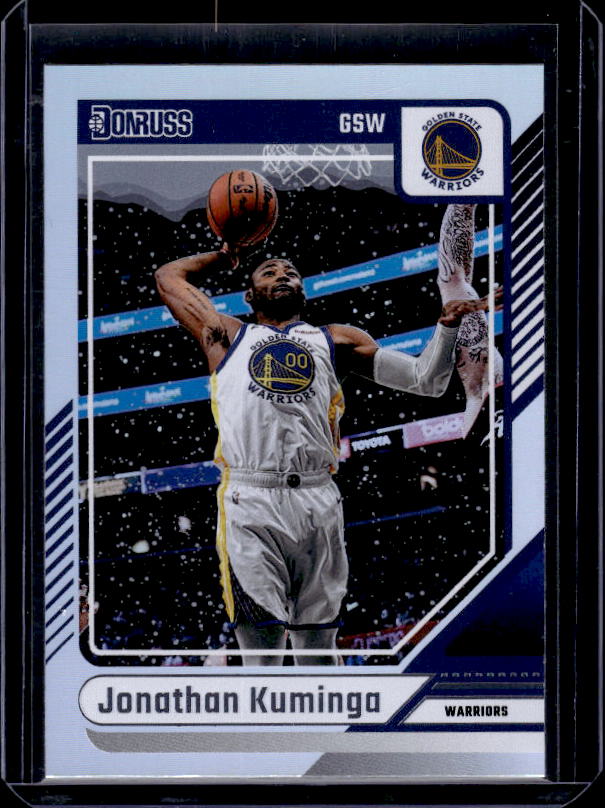 2024-25 Donruss #151 Jonathan Kuminga Holo Winter