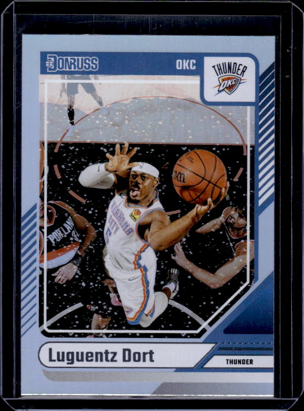 2024-25 Donruss #24 Luguentz Dort Holo Winter