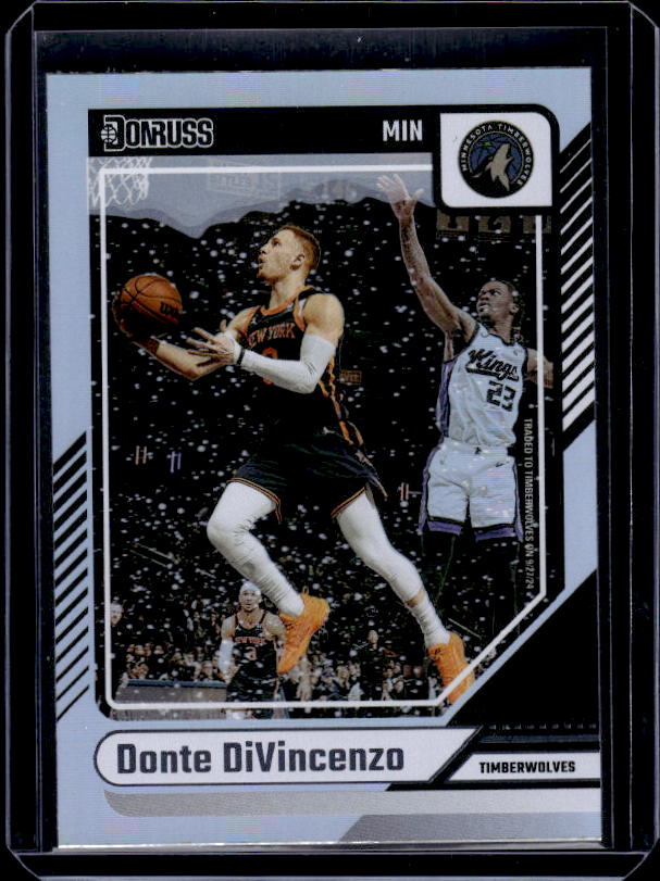 2024-25 Donruss #77 Donte DiVincenzo Holo Winter