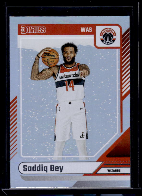 2024-25 Donruss #13 Saddiq Bey Holo Winter